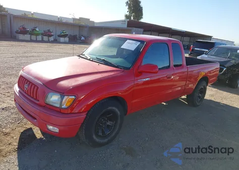 2001 Toyota Tacoma S-Runner from USA, damaged, VIN 5TEVN52N51Z810058